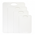 TRAPSKI Premium 1/2 Inch Thick HDPE Cutting Boards | Food-Grade Kitchen Prep Surface | Juice Grooves | Made in the USA