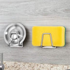 2-Pack: Kitchen Stainless Steel Sink Sponge Holder