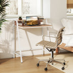 2 Tier Computer Desk PC Laptop Table Study Writing Home Office Workstation New