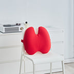 Lab Extra Dense Lumbar Pillow - Patented Ergonomic Multi-Region Firm Back Support for Lower Back Pain Relief - Lumbar Su
