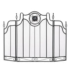 Tuscan-Design Fireplace Screen