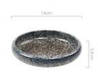 Creative retro ceramic plates plates dishes sushi plates tableware snack plates