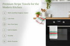 Striped Kitchen Towels