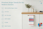 Striped Kitchen Towels