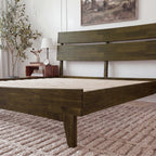Aurora Solid Wood Bed Frame