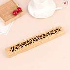 Natural Bamboo Incense Burner Holder with Storage Box | Aromatherapy Incense Tool
