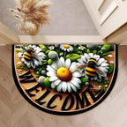 VIKAMA 1PC Retro Pattern Welcome Door Mat Indoor And Outdoor Carpet Home Decoration Bedroom And Kitchen Anti-Slip Floor Mat