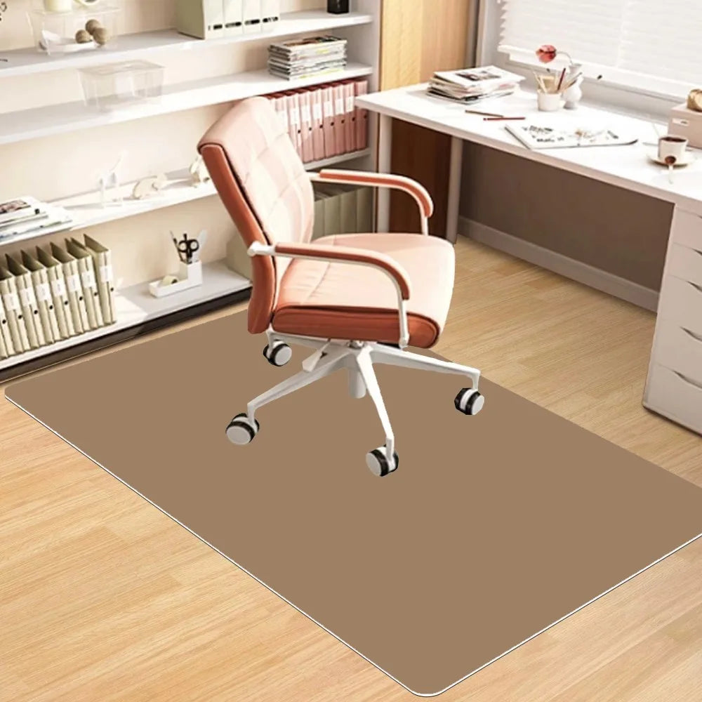 VIKAMA Scandinavian Style Mute Office Carpet Stain-Resistant Rolling Wheelchair Study Home Office Carpet Wear-Resistant