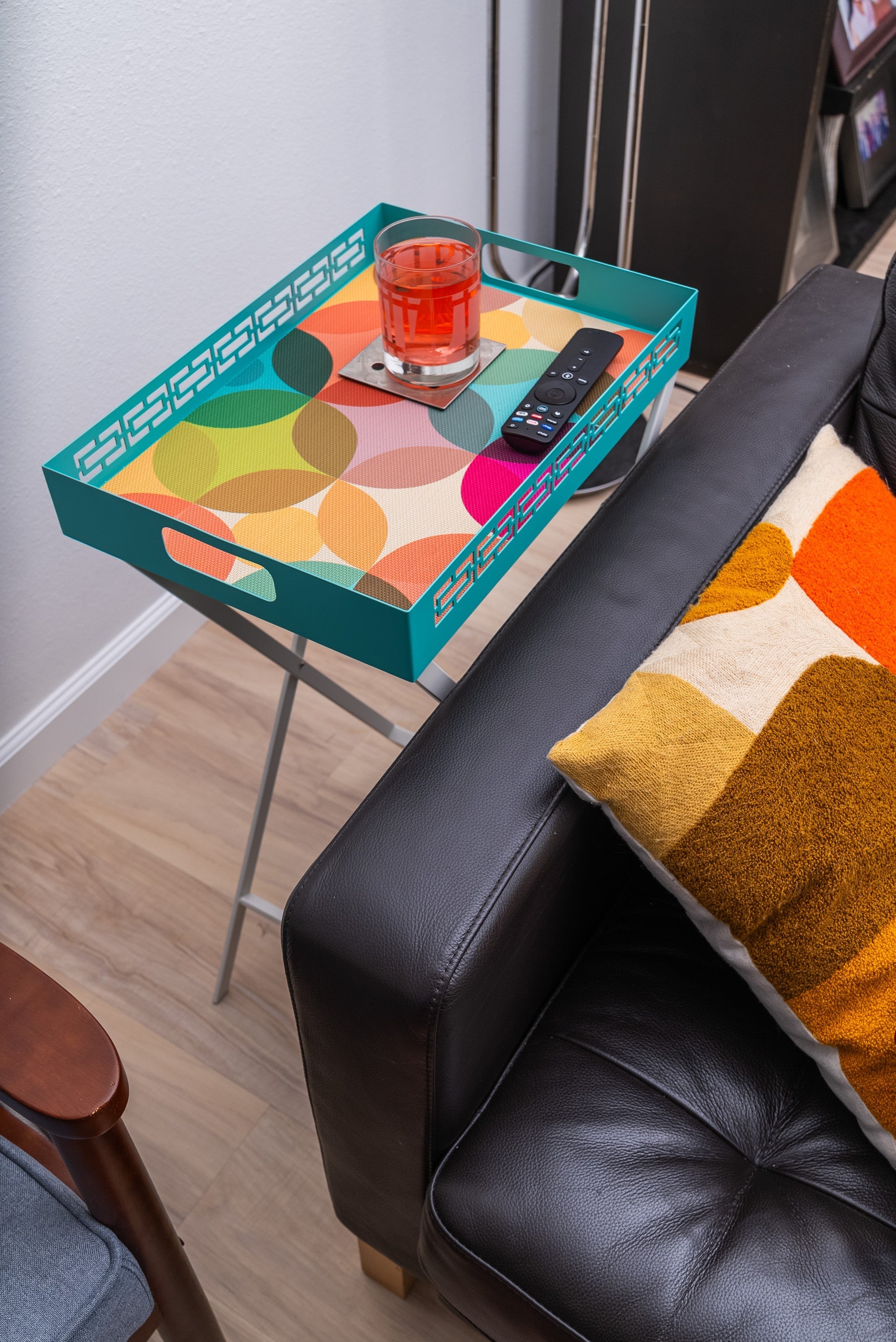 Starburst double-sided Woven Placemat-set of 4