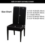 Christmas Chair Cover Stretch Seat Case Spandex Chair Covers Elastic for Kitchen Dining Room Chair Banquet Slipcovers Persons Chair Cover for Christmas Kitchen Decoration Restaurant Holiday Festival Party