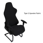 Elastic Chair Armrest Pads Chair Cover Warm Computer Chair Covers For Office Slipcover For Gaming Armchair  Washable Spandex Kitchen Chair Covers for Dining Room Christmas Decoration Holiday Party