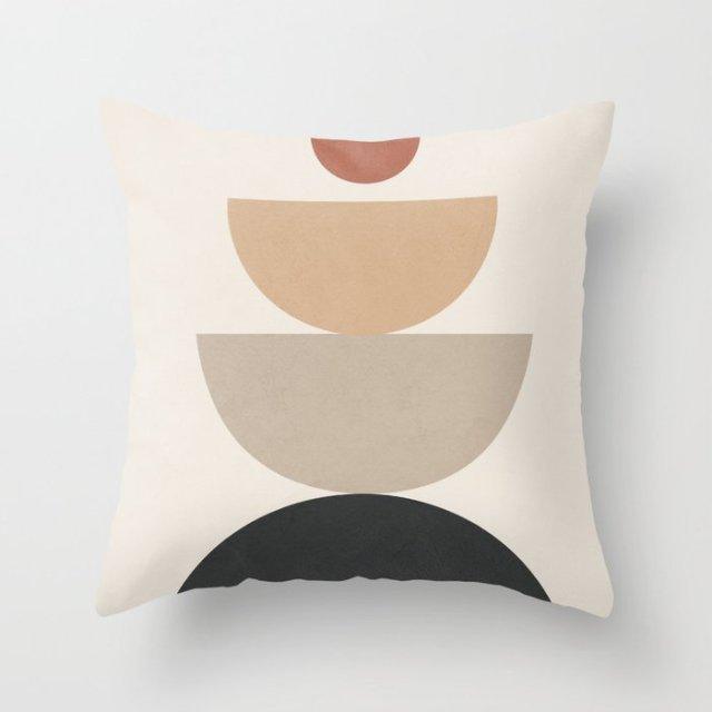 Modern Abstract Painting Throw Pillow Case Beautiful Cushion Covers Elegant Colorful Abstract Throw Pillow Cases For Bedroom Sofa Living Decorative Pillowcases 45x45CM