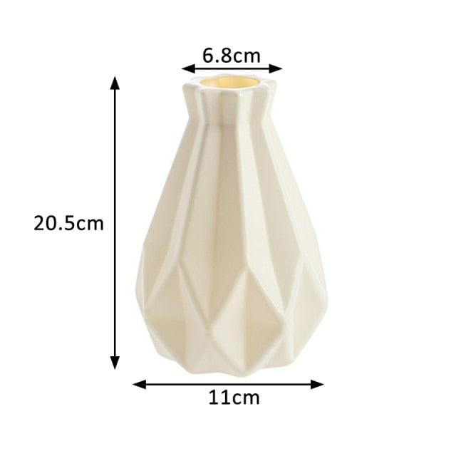 Modern Vases Decoration Home Nordic Style Flower Arrangement Living Room Origami Flower Pot For Interior Living Room Decor Coffee Table Decor Home Decor Fireplace Decor Shelf Decor Accents, Dining Room Table Decor