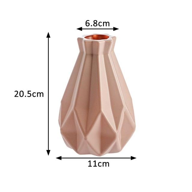 Modern Vases Decoration Home Nordic Style Flower Arrangement Living Room Origami Flower Pot For Interior Living Room Decor Coffee Table Decor Home Decor Fireplace Decor Shelf Decor Accents, Dining Room Table Decor