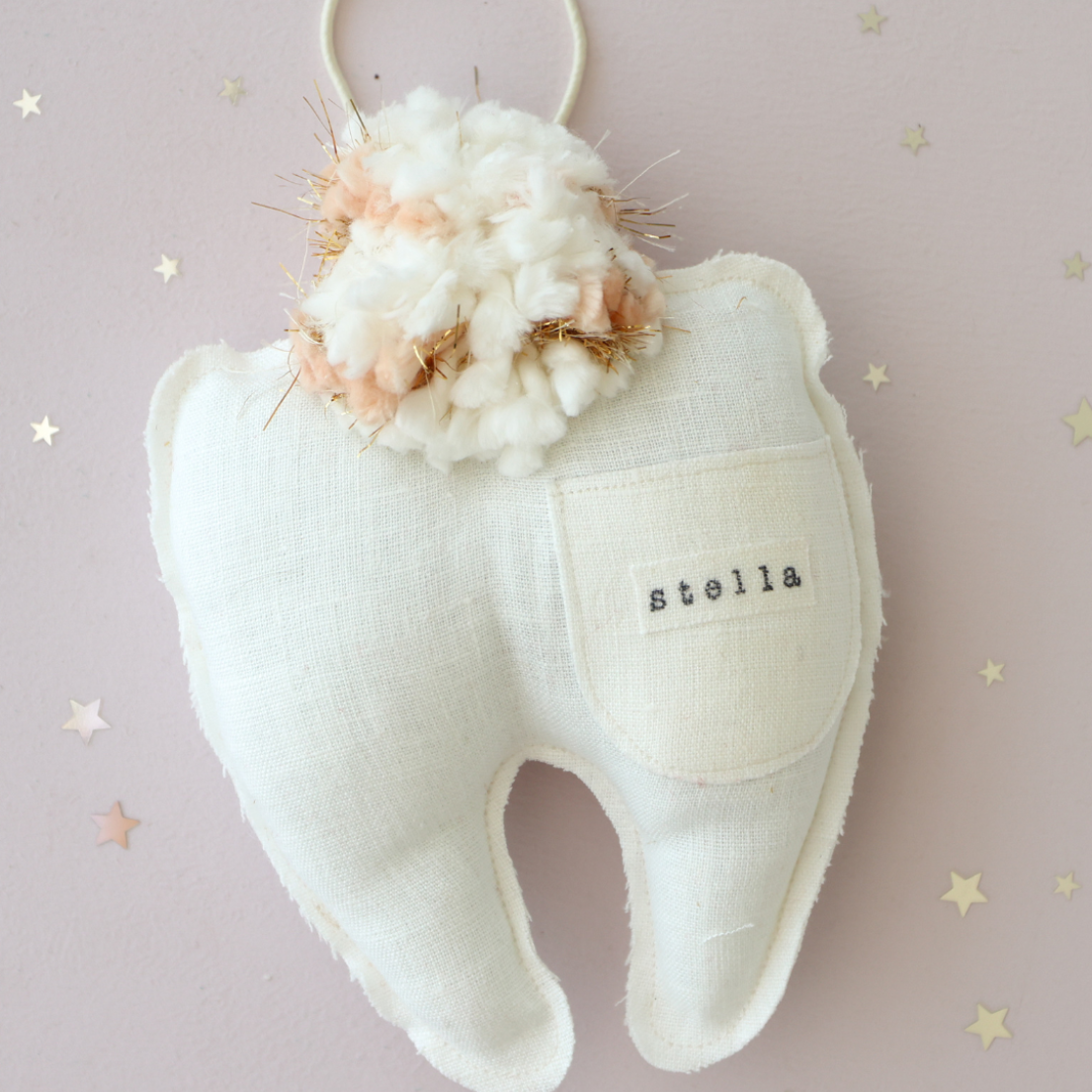 Personalized Tooth Fairy Pillow – A Magical Keepsake for Their First Tooth